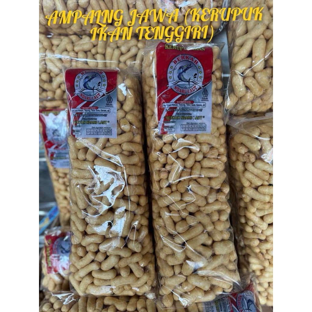 

KERUPUK IKAN TENGGIRI (AMPLANG JAWA) 500gram