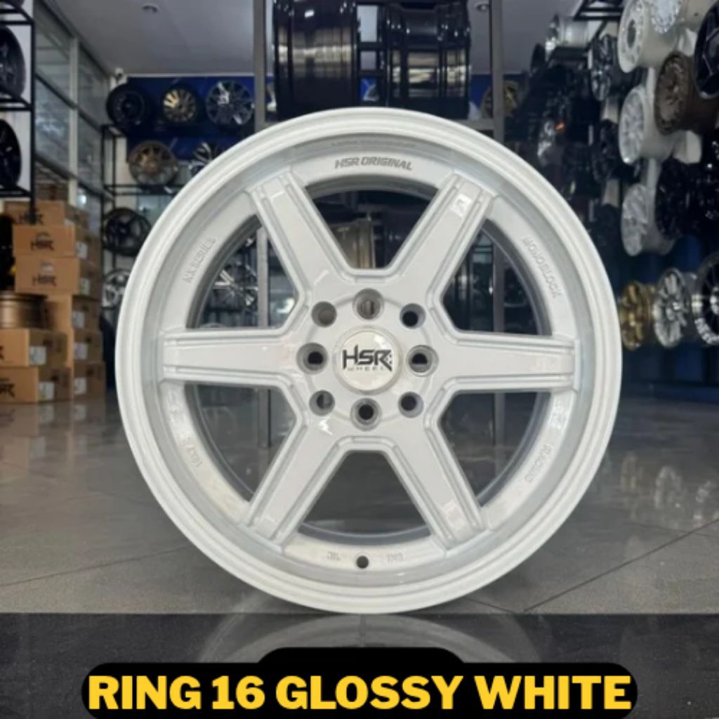 velg mobil brio ring 16 pelek te37 untuk mobil brio yaris jazz mobilio city murah merk HSR WHEELS gr