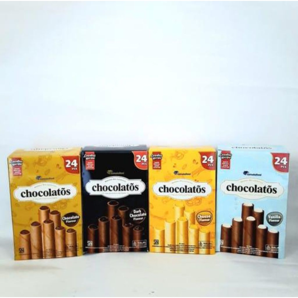

CHOCOLATOS WAFER ROLL 1000 [ISI 24]