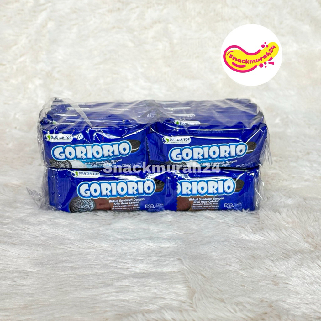 

1 Pak ECERAN 500 Goriorio Isi 20 PCS Rasa Coklat & Vanila