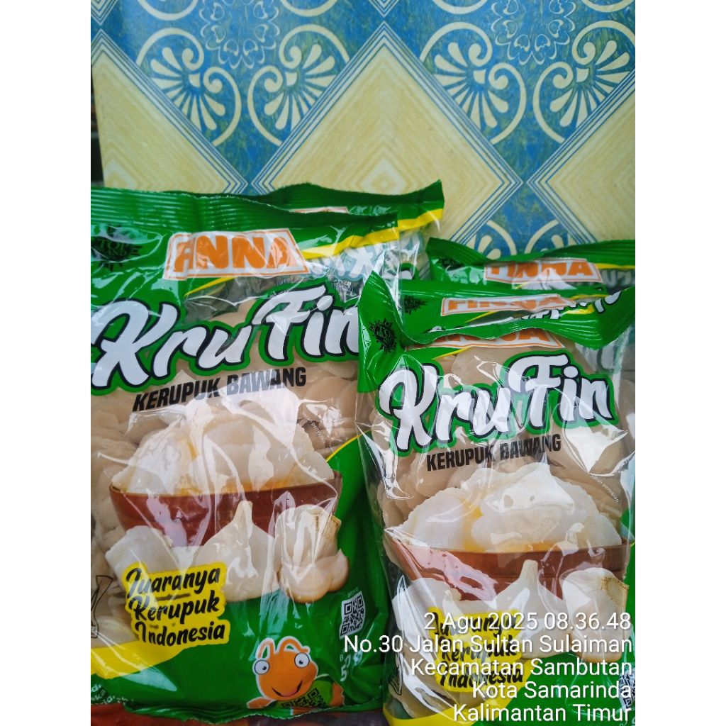 

finna food : Sambel Uleg + Krufin Krupuk Finna rasa Bawang