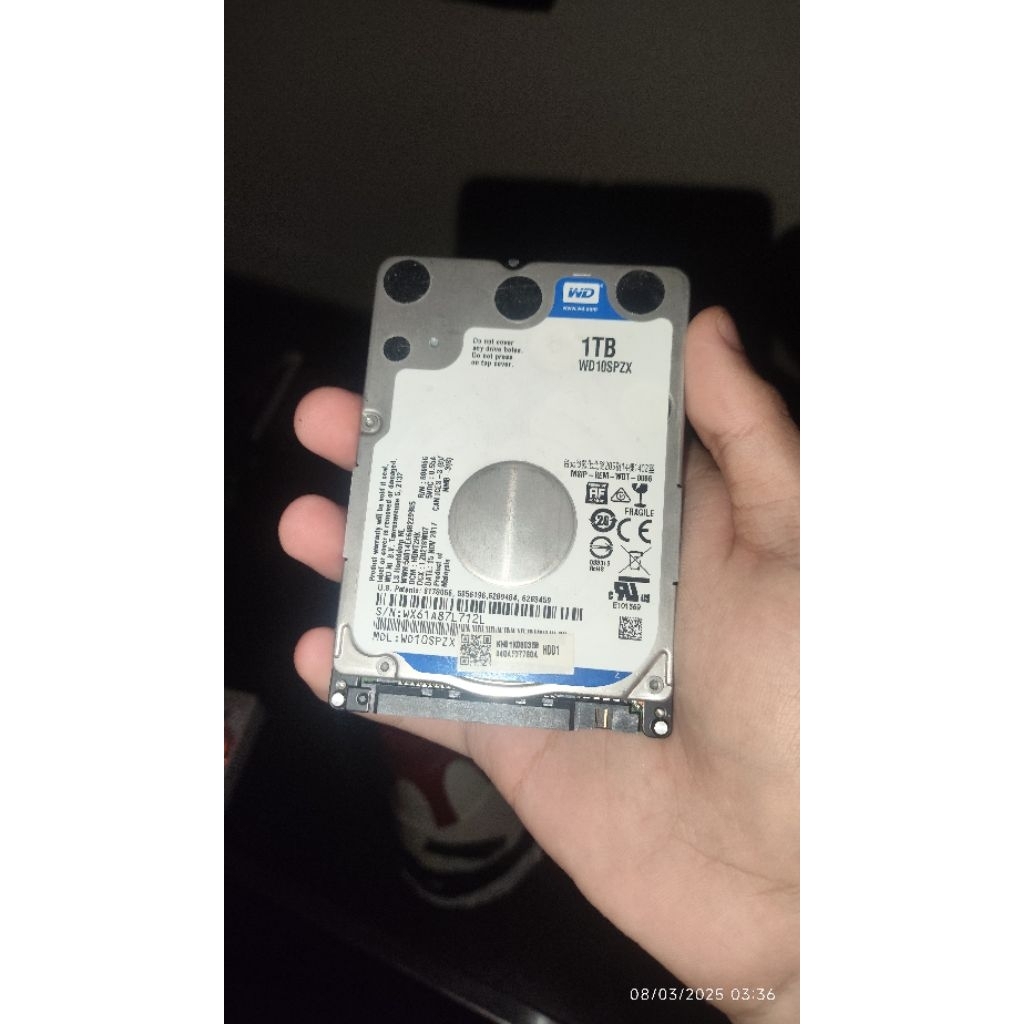Hardisk WD 1TB