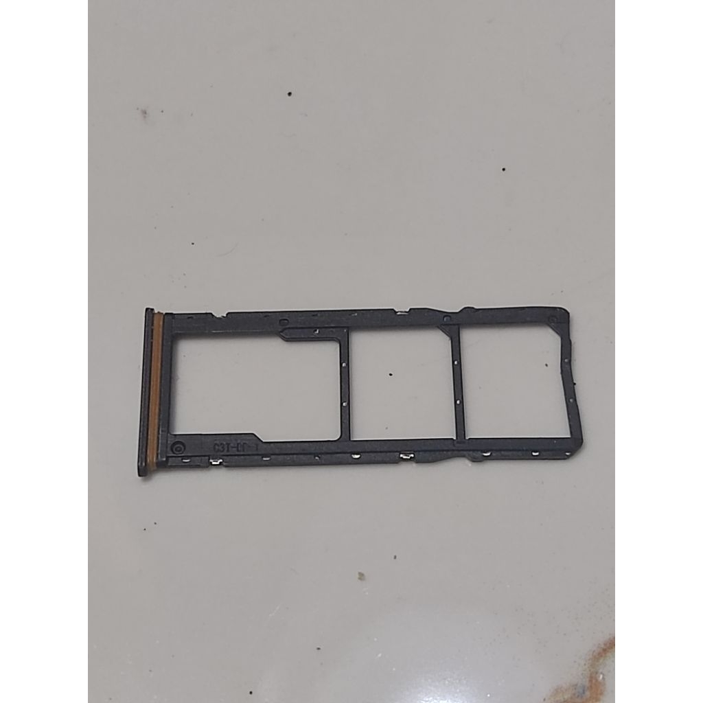 SIMLOCK SIMTRAY TEMPAT SIM REDMI 12C HITAM BEKAS COPOTAN