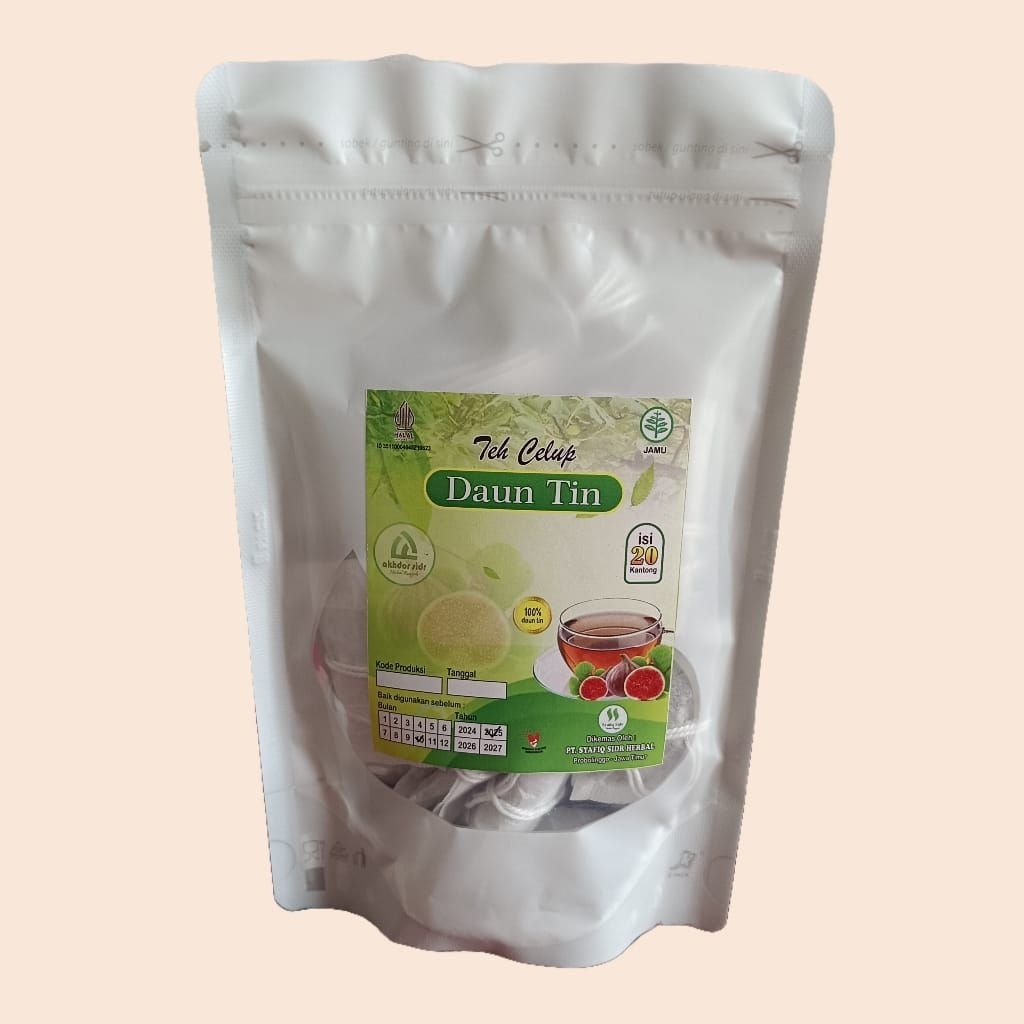 

Teh Celup Daun Tin isi 20 kantong