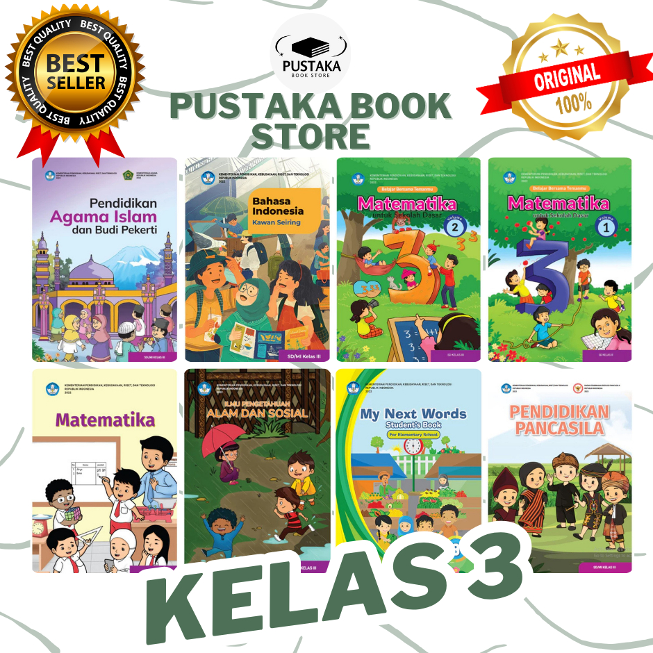 Buku Paket Kelas 3 SD Kurikulum Merdeka