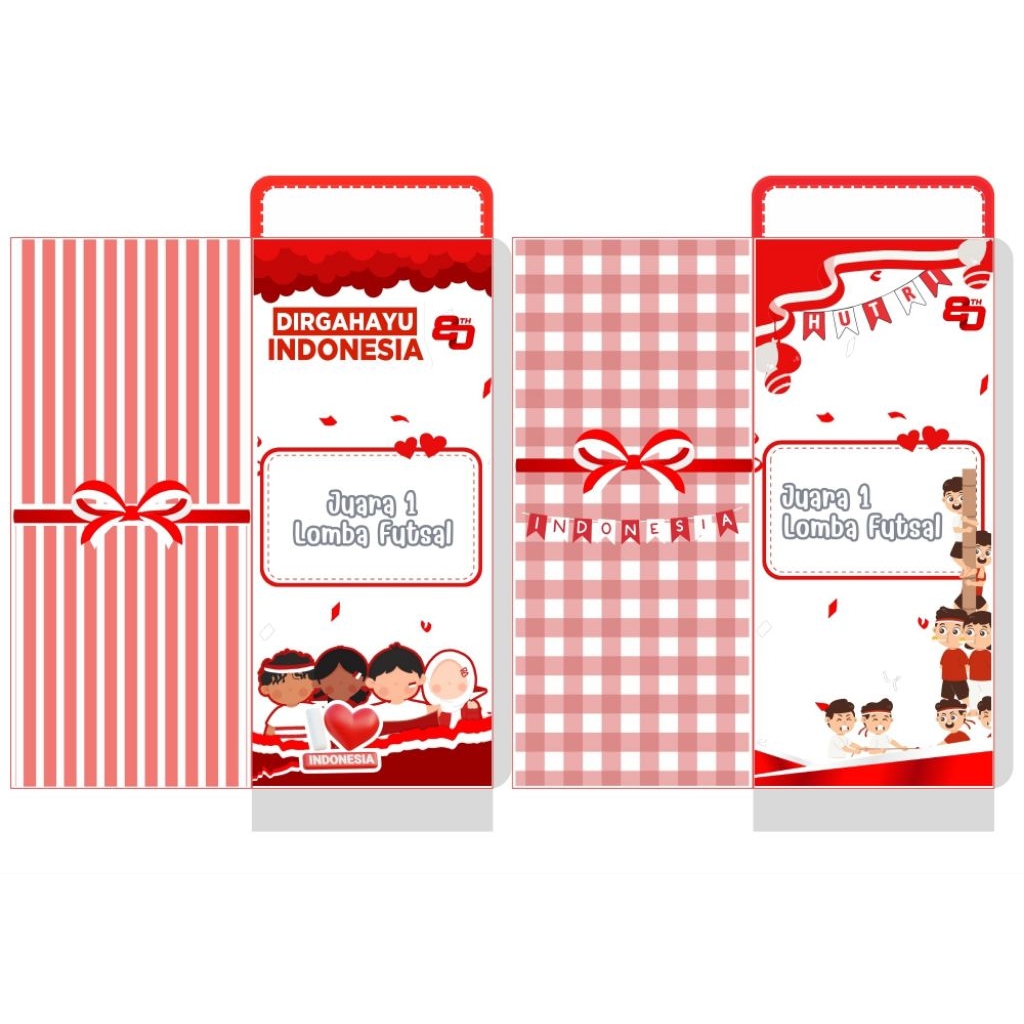 

Amplop Kemerdekaan HUT RI Merah Putih Agustusan Cute