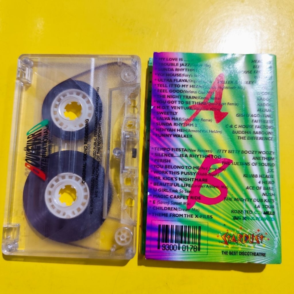 Kaset STARDUST The Best Discotheatre House Music