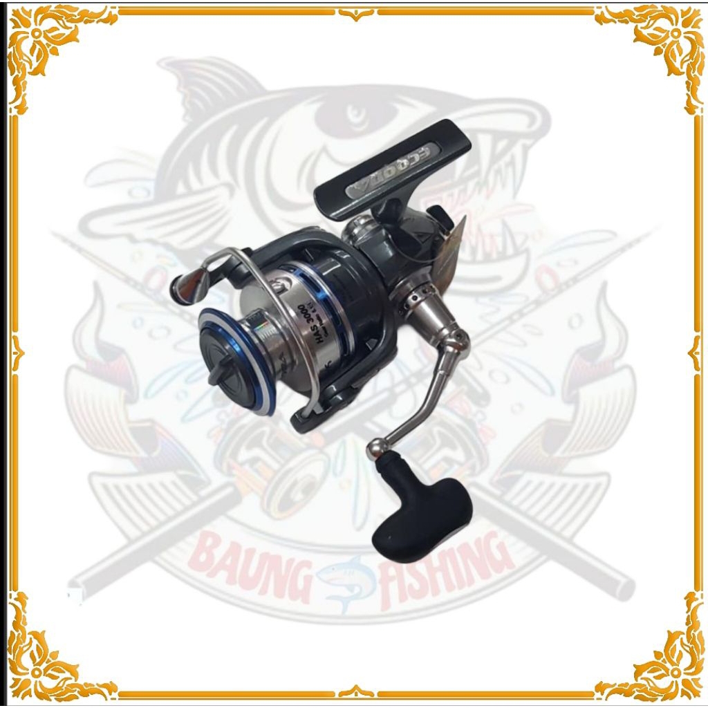 Reel ecooda hasvook 3000 power handle reel spinning