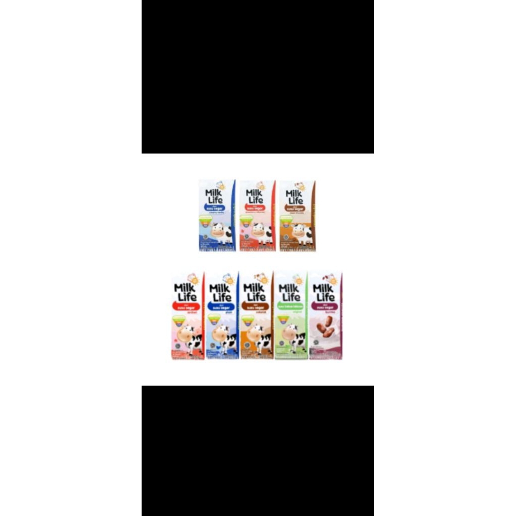 

Susu milk life 200ml