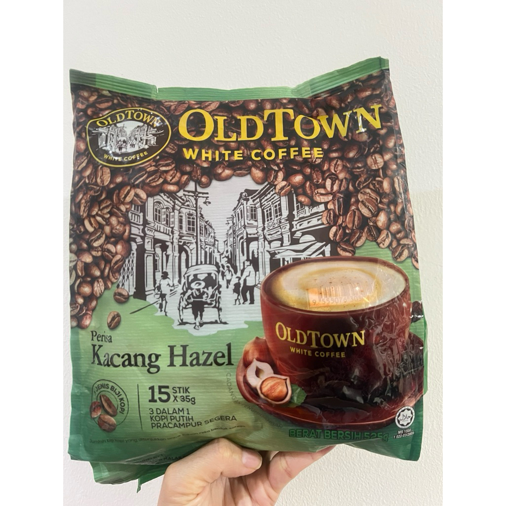 

Old Town White Coffee Kacang Hazel Hazelnut Original Malaysia Oldtown