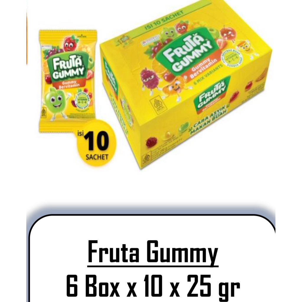 

Fruta Gummy Cara asyik makan buah