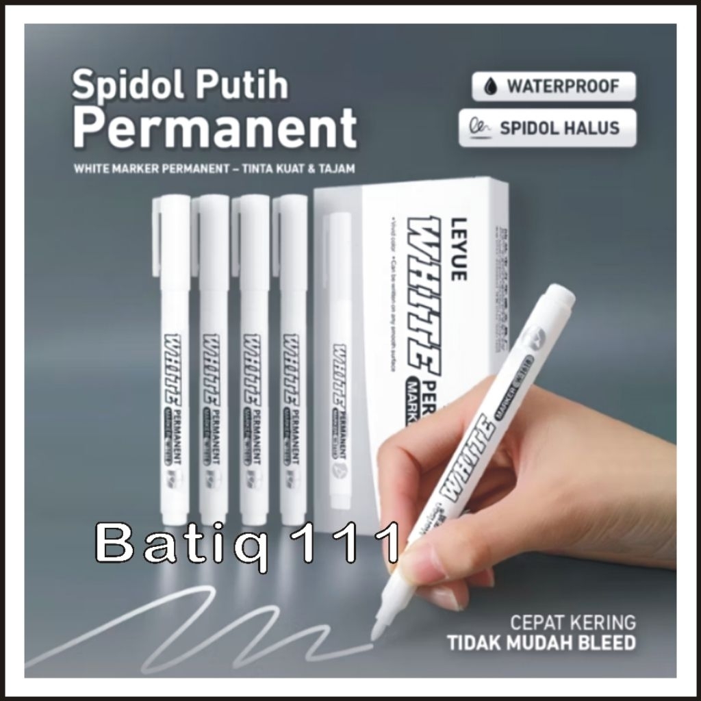 

Spidol Permanent , Pulpen Spidol Anti air