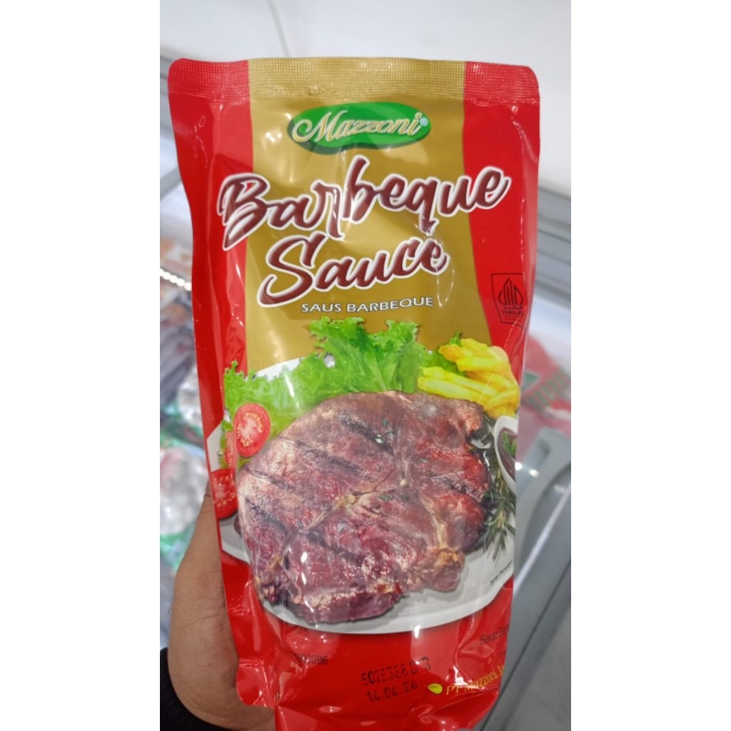 

Mazzoni Barbeque sauce | Saus Barbeque 1kg Halal