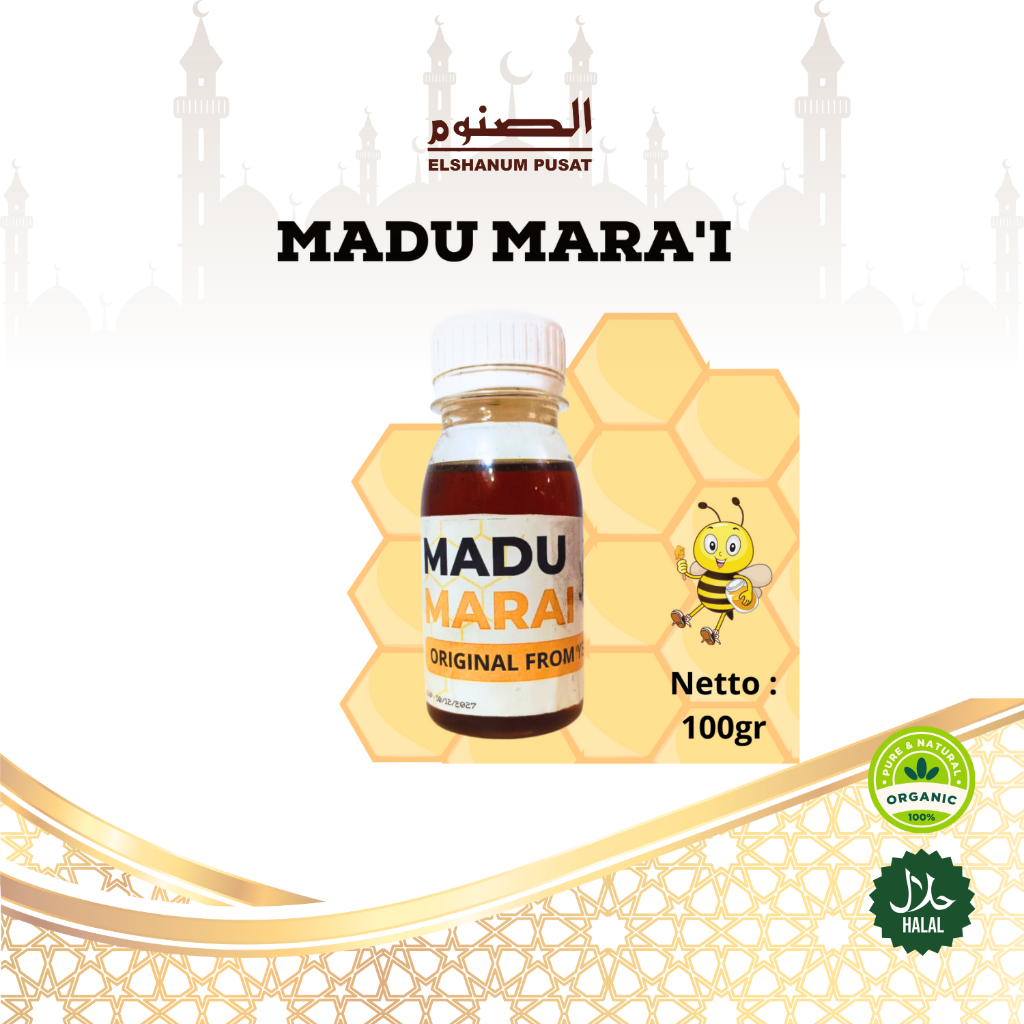

Madu Original Marai Asli Yaman 100gr / Honey Original Import Yaman / Elshanum