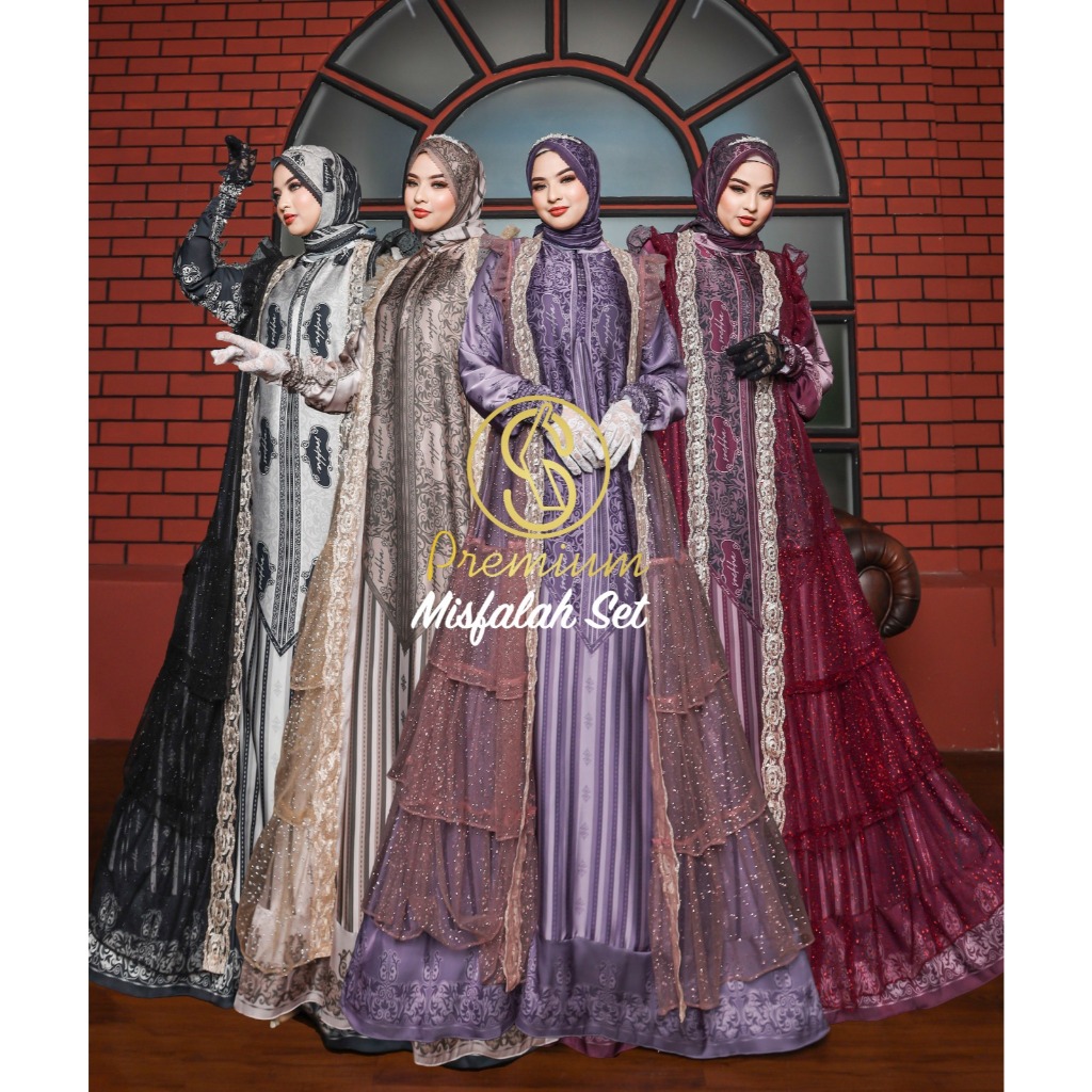 MISFALAH VOL 1. 2 SET BY SOEKHA PREMIUM / GAMIS SET HIJAB TERBARU