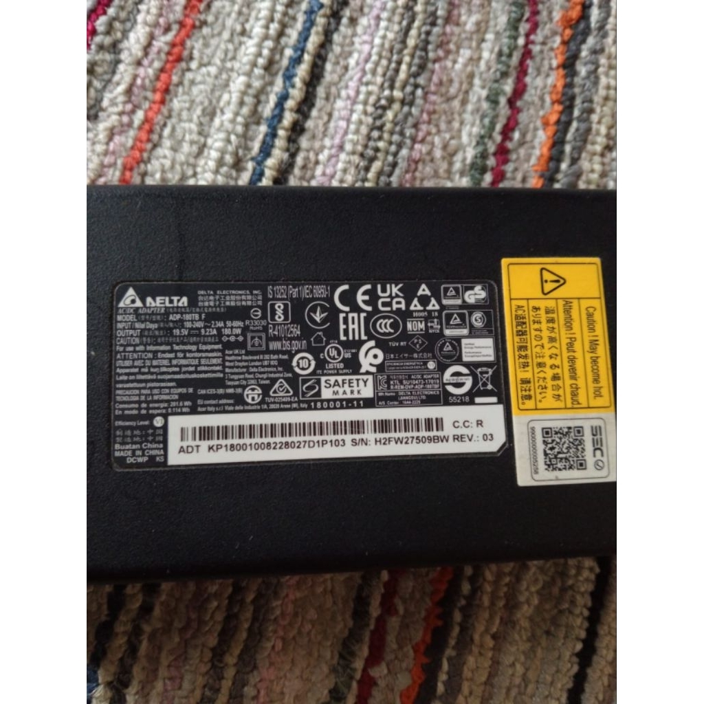 adapter charger asus nitro 5