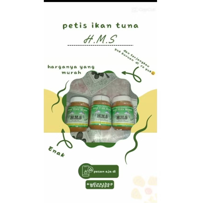 

petis ikan tuna asli