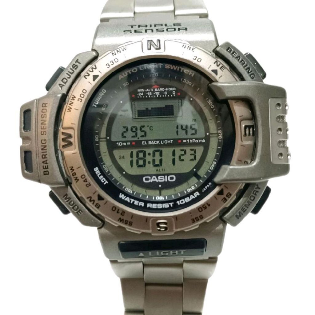 Jam Tangan Casio Protrek Pro Trek PRT411 PRT-411 PRT 411 Original Asli