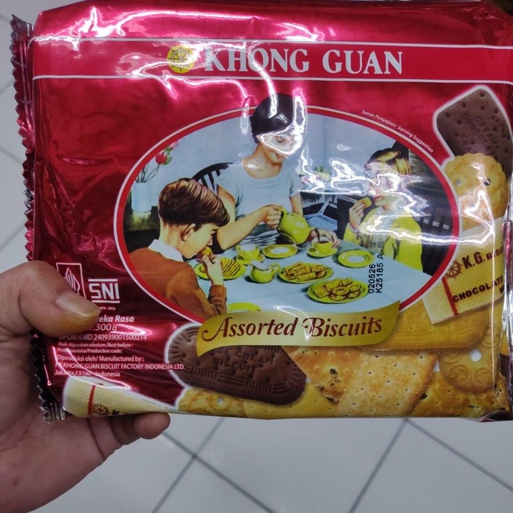

khong guan assortrd biskuit 300 gr
