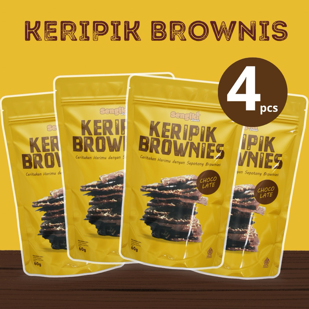 

KERIPIK BROWNIS KERIPIK BROWNIES SENGIKISNACK BROWNISCHIPS BROWNIESCHIPS BROWNIS KERING RENYAH RENDAH KALORI KREZ KREZ 60Gr