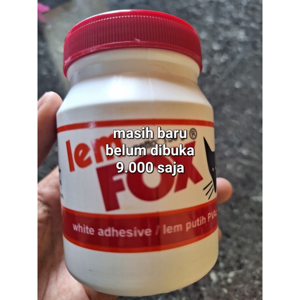 

lem fox putih lem kayu 150gram pvac