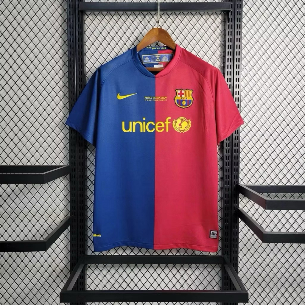 Jersey Barcelona Final Roma 2009 – Home Kit Retro Edition
