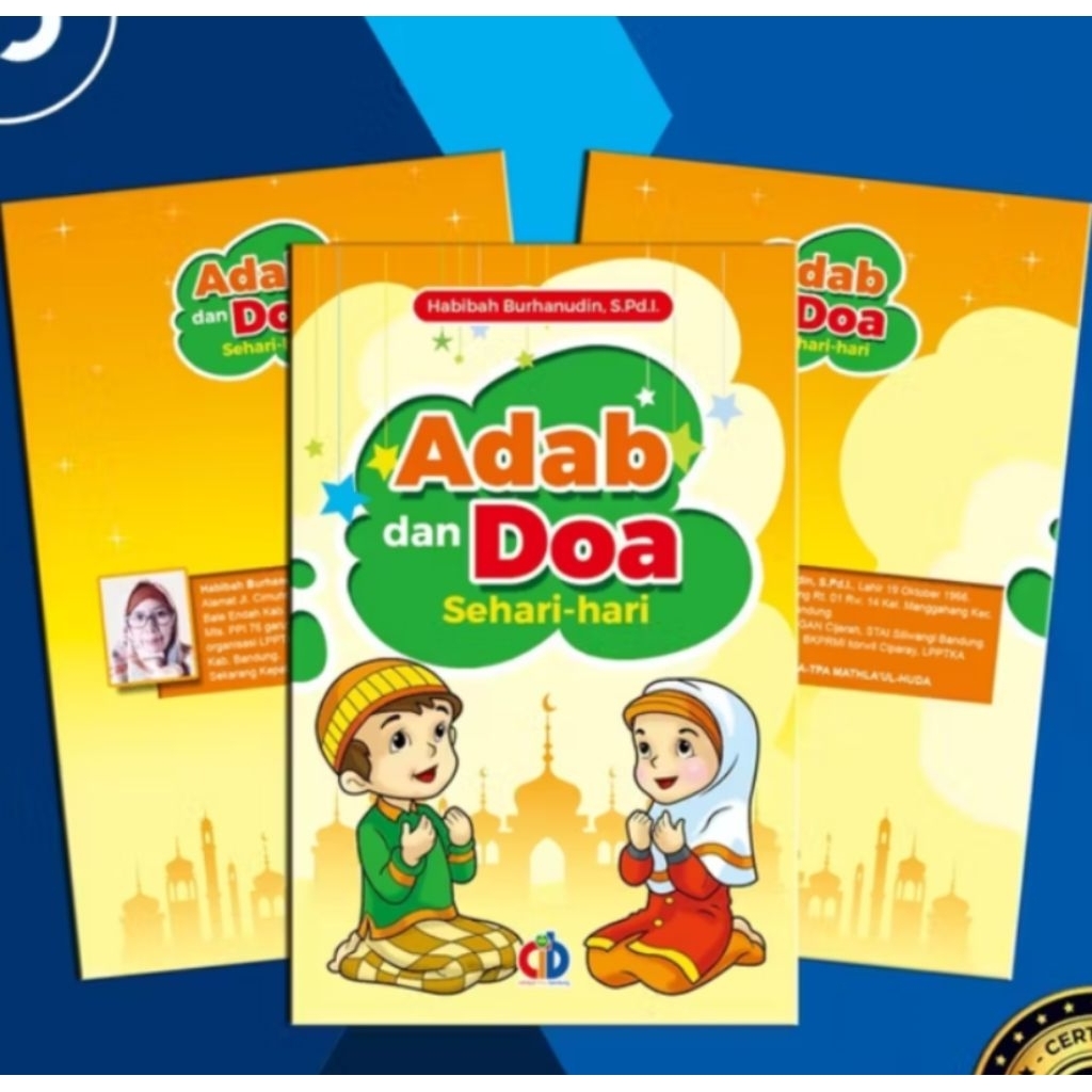 buku doa doa anak, buku doa harian