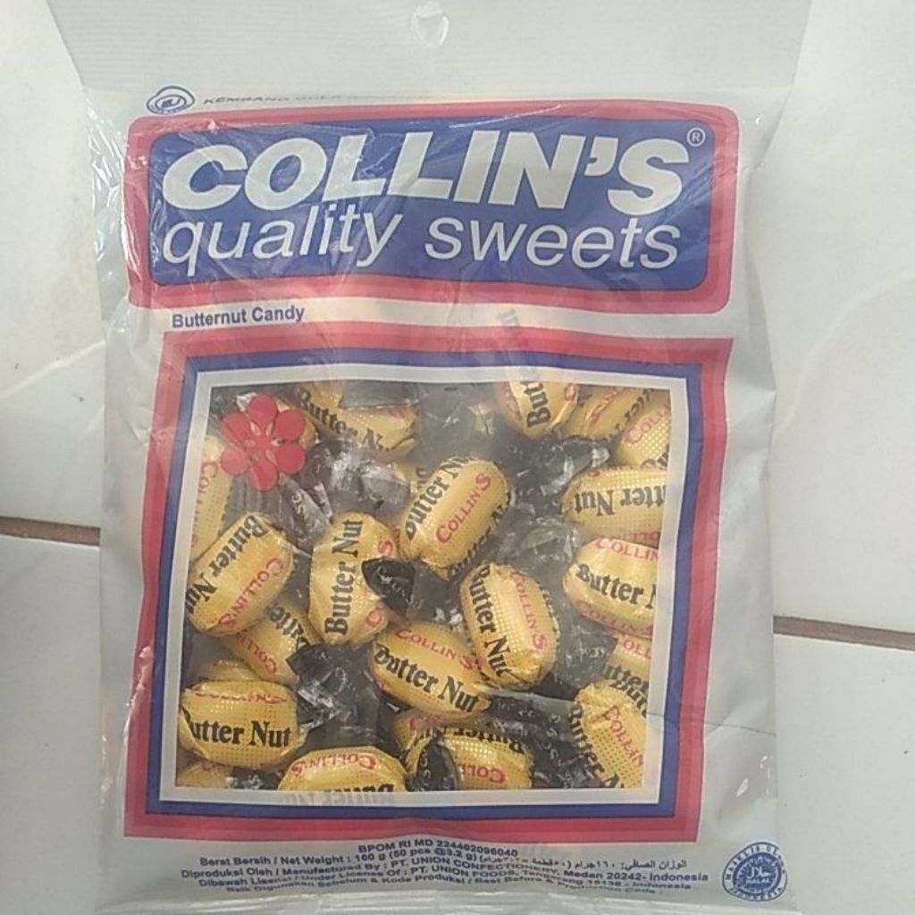 

PERMEN COLLIN'S SAK / PERMEN KACANG UNION ISI 50BUTIR