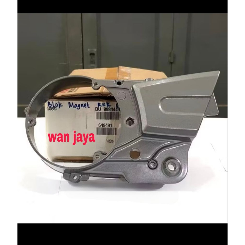 crankcase bak Magnit kiri silver RXK RX king 2008 asli original YGP