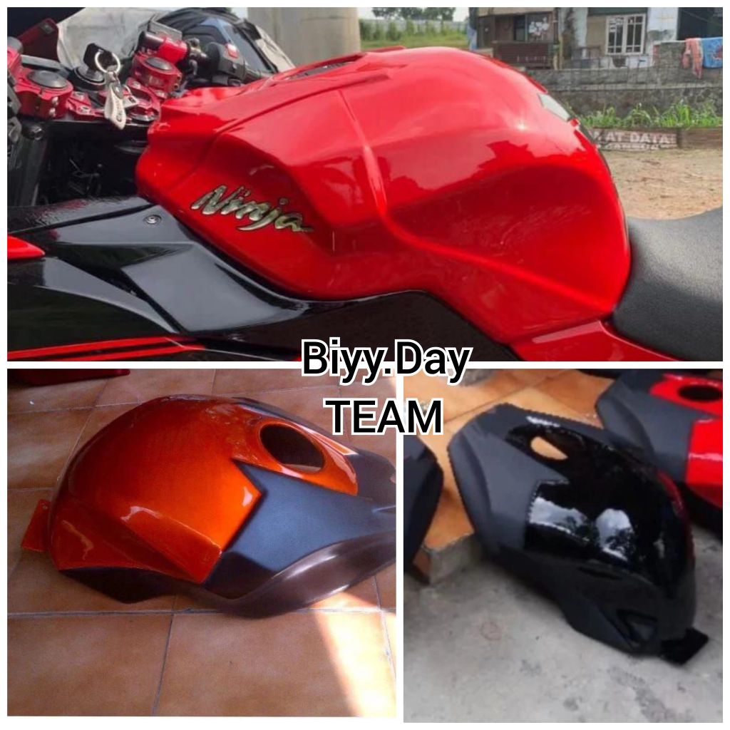 Cover tangki Kawasaki Ninja 250 fi 300 fi model BMW