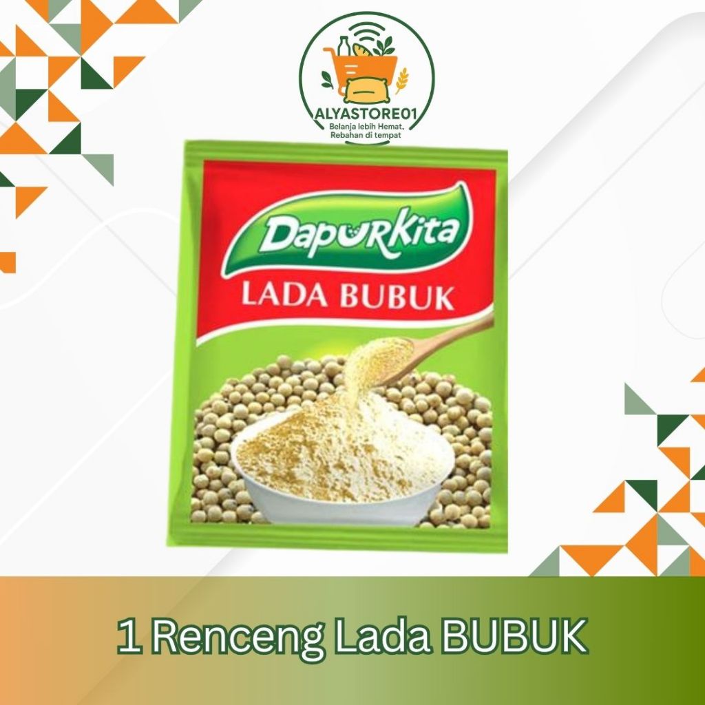 

DAPUR KITA Lada Bubuk 2gr (12 Pcs) / Lada Bubuk