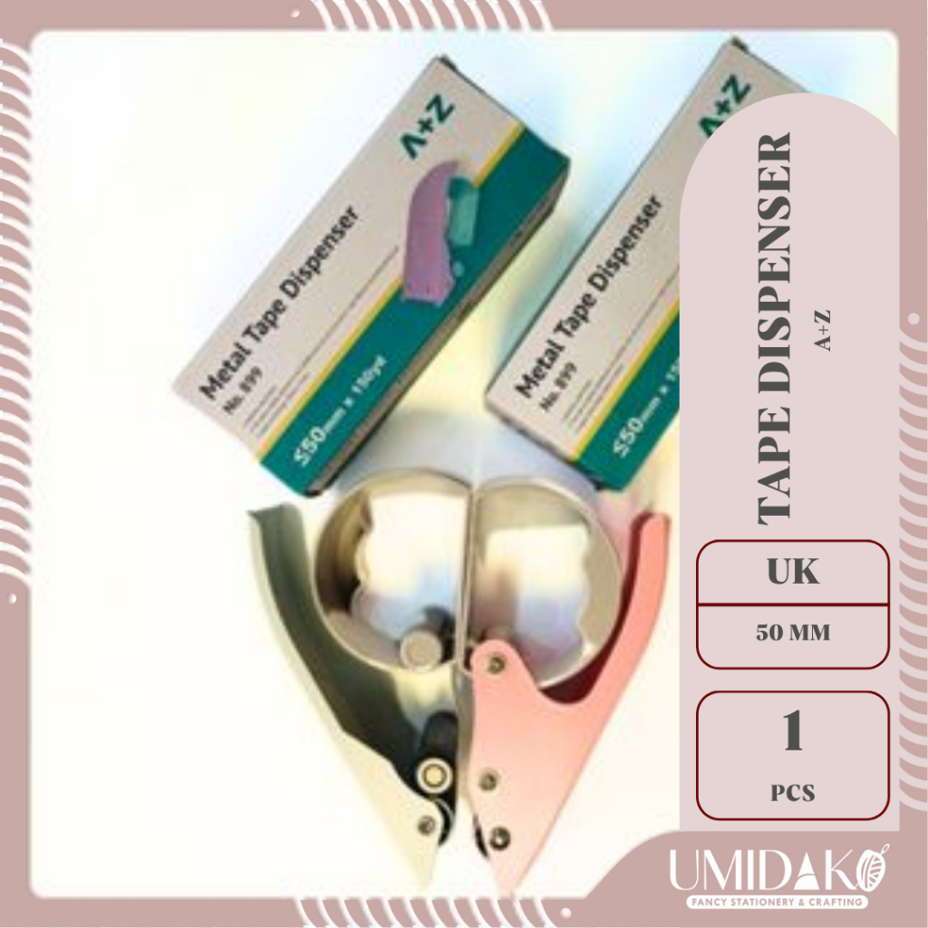 

[UMIDAKO] METAL TAPE DISPENSER 899 A+Z / DISPENSER TAPE LAKBAN 2INCH