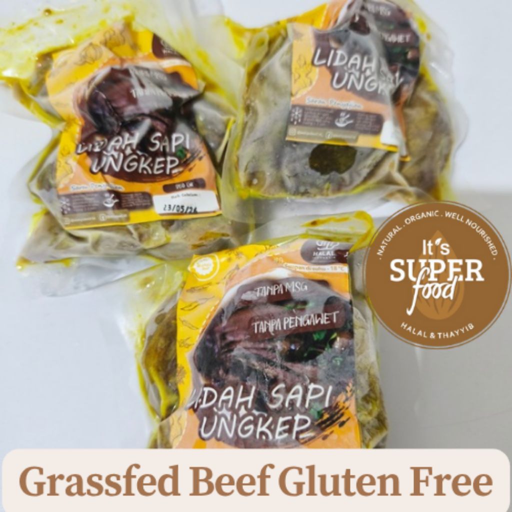 

Lidah & Usus Sapi Ungkep Organic Grassfed Beef Wahyu Beef