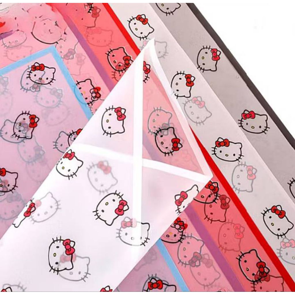 

FREE PACKING-Kertas buket motif- kertas buketmotif strawberry-kertas buket transparant motif-kertas buket motif hello kitty-kertas buket motif cherry