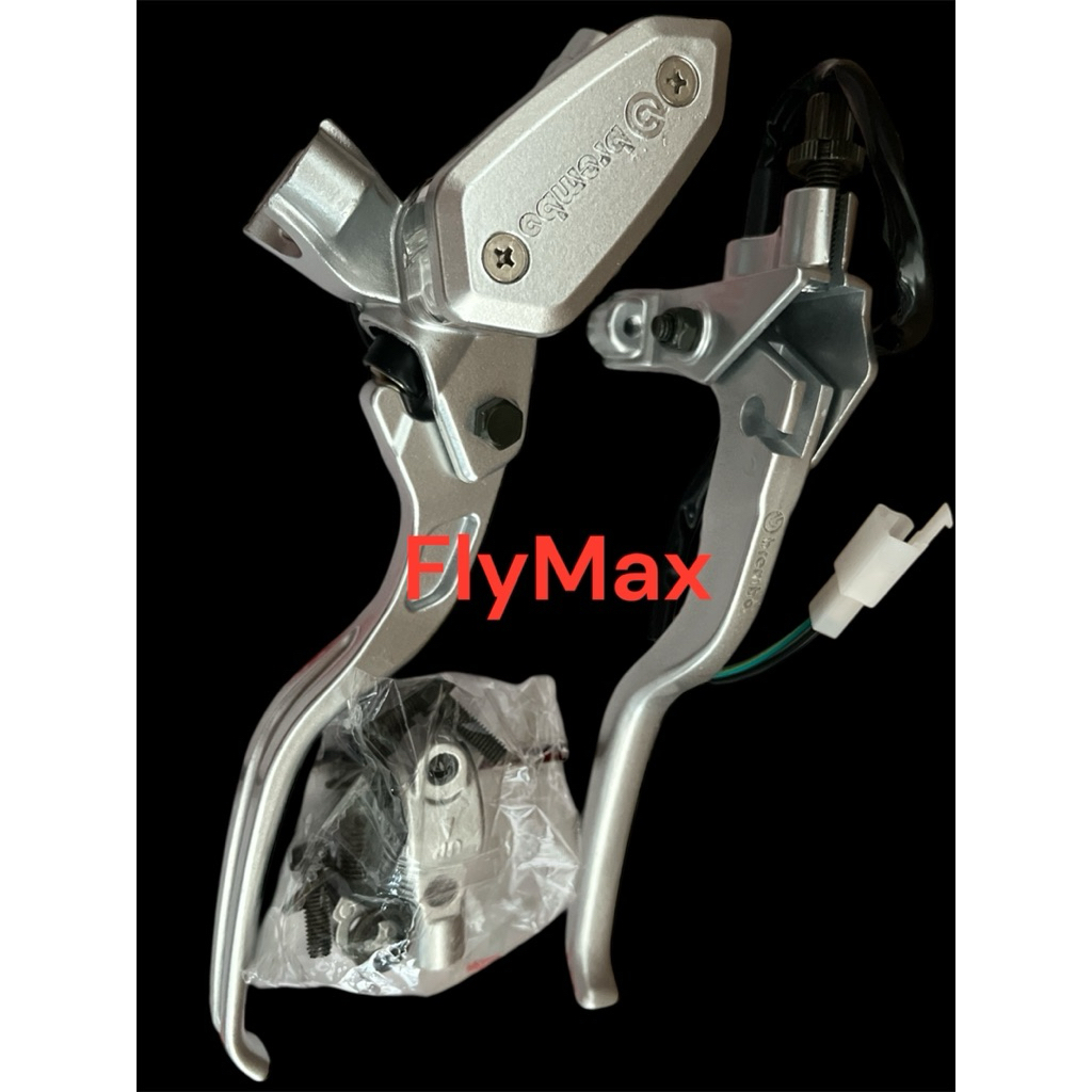 Master rem brembo oval Silver untuk motor universal rx king Fizr Tiger fazzio mio filano beat rx kin