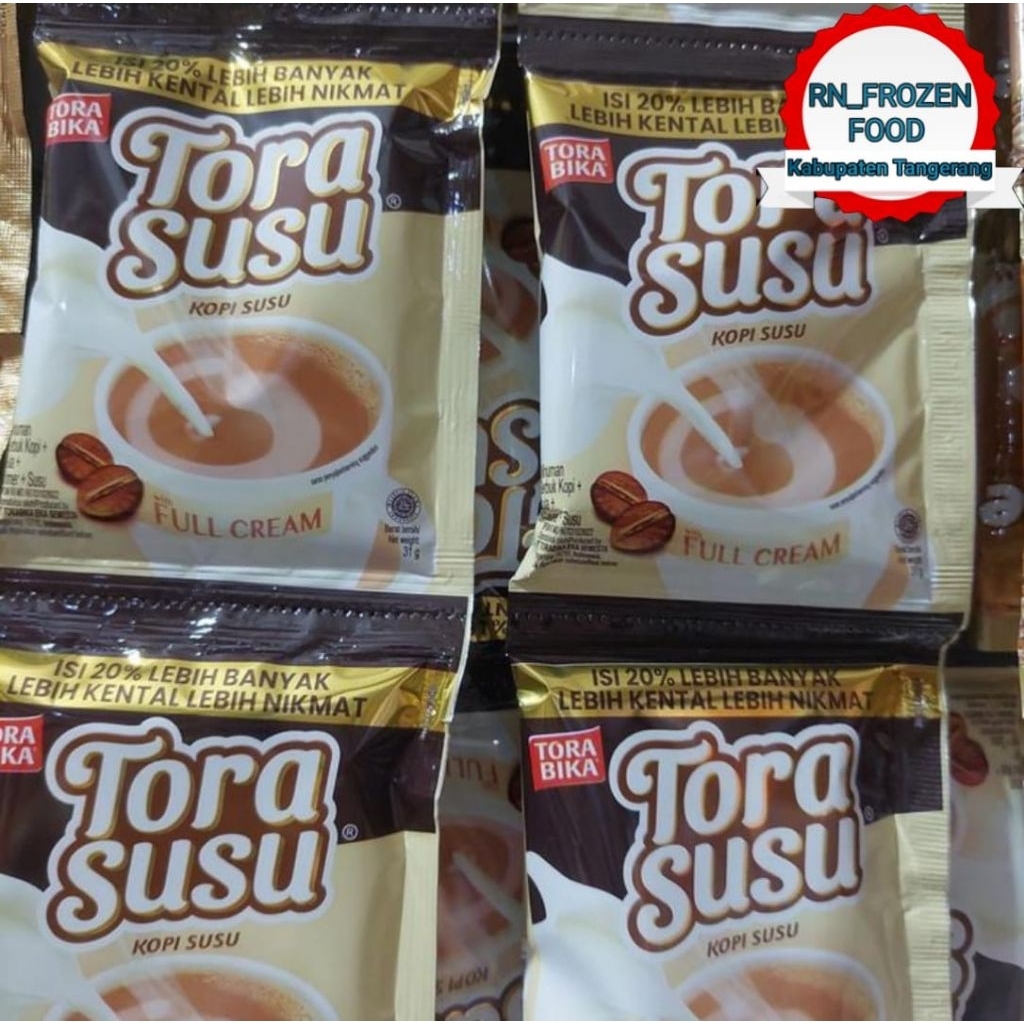 

KOPI TORABIKA SUSU TORA SUSU | 1 RENCENG ISI 10 SACHET