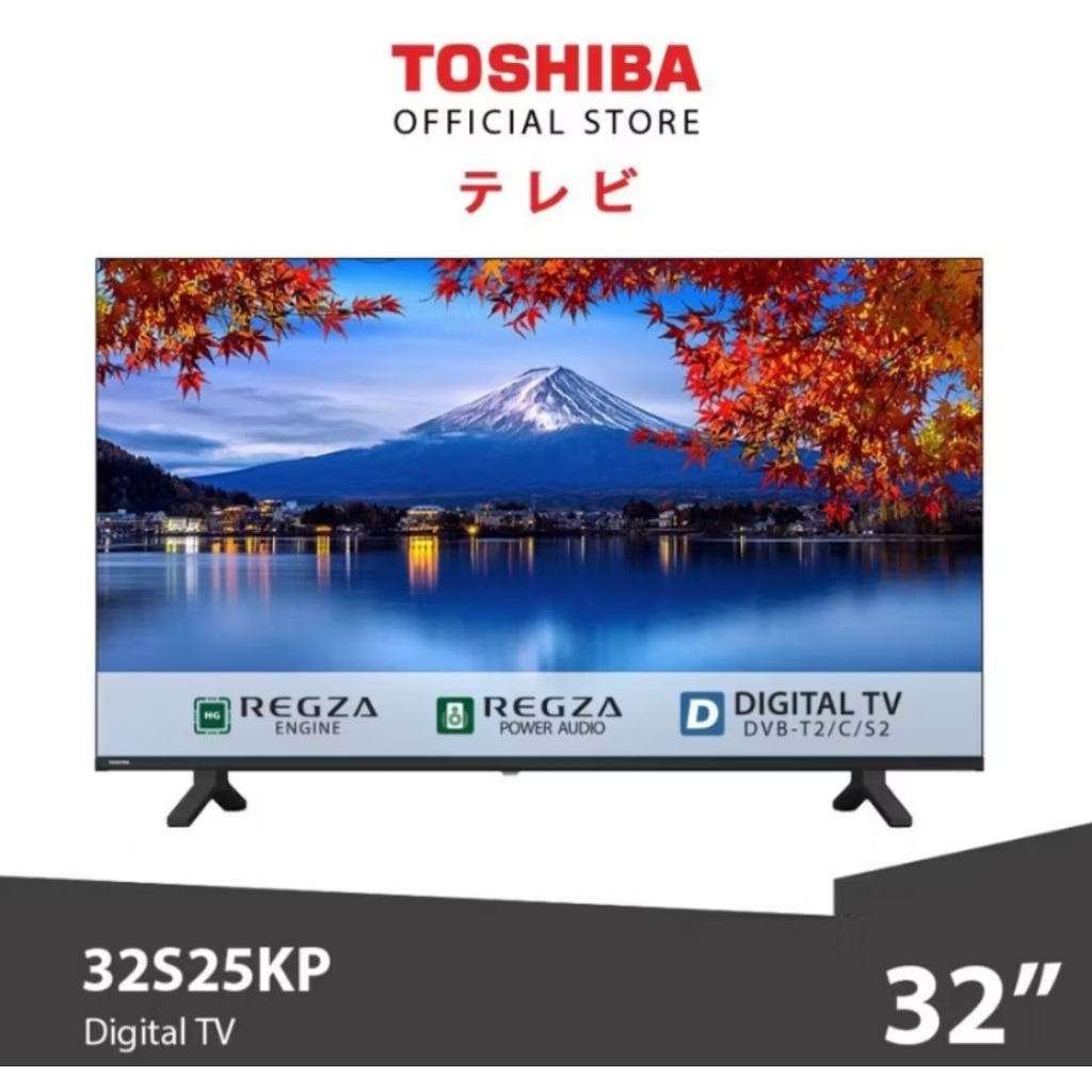 TV TOSHIBA DIGITAL TV 32S25KP 32 inc