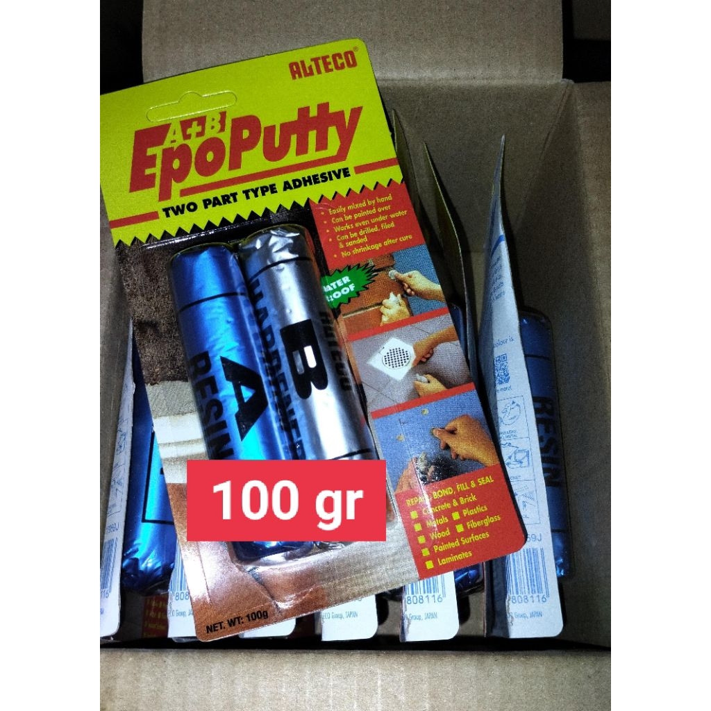 

Lem Epo PuTTY Lem PORTING 50 - 100 gr ORI ALTECO