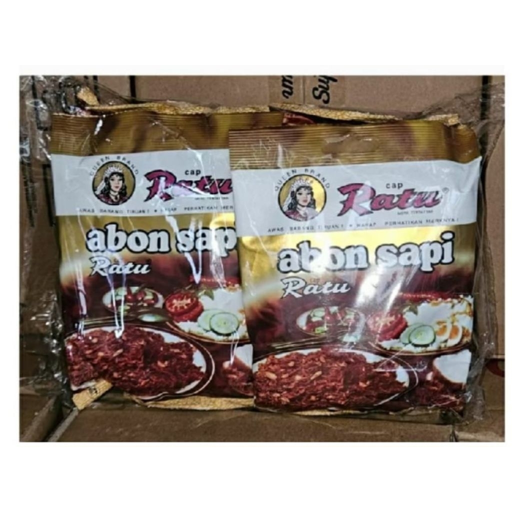 Abon Ratu Asli Pack isi 10 Pcs / Grosir Abon Ratu