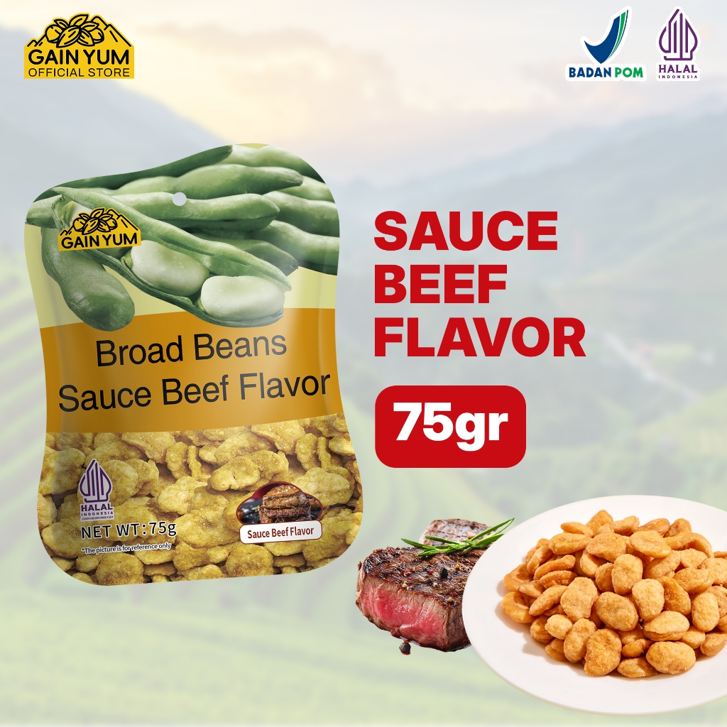 

GainYum - 17 Pcs Kacang Koro Rasa Saus Sapi 75gx5 Gratis 25gx12