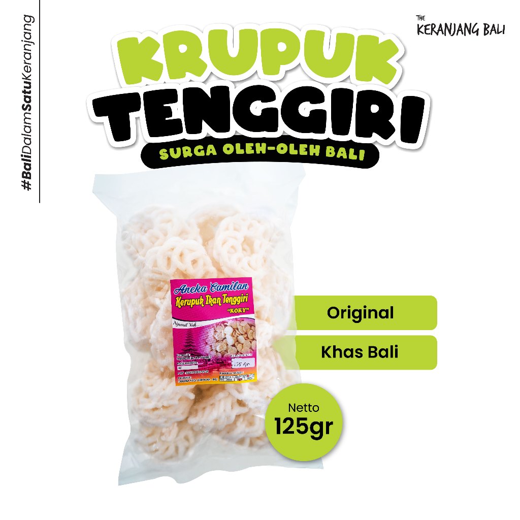 

The Keranjang Bali - Kerupuk Ikan Tenggiri