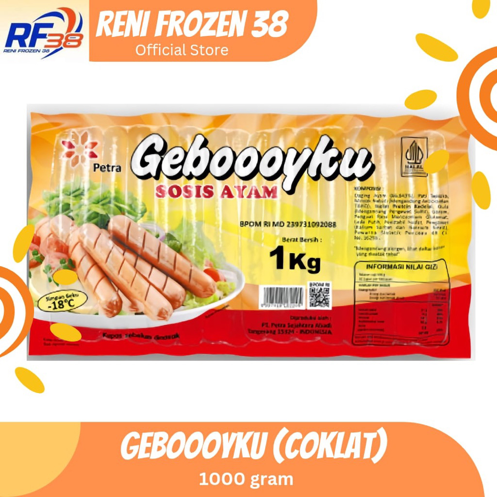 

Geboooyku (Coklat) 1000 gram / Frozen Food / Reni Frozen 38