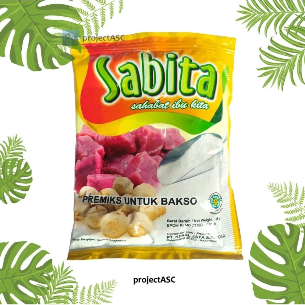 Tepung Pengenyal Bakso Sabita 200 pcs