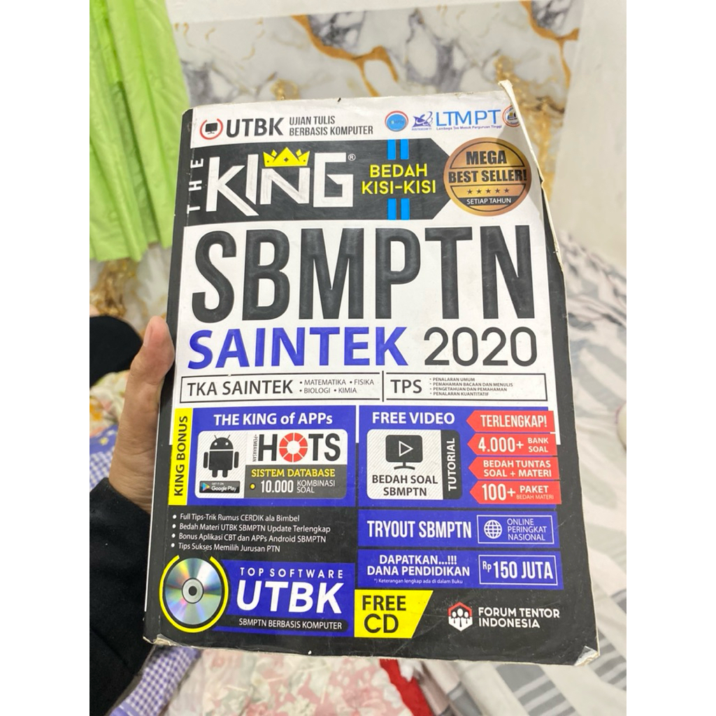 preloved buku utbk king SBMPTN