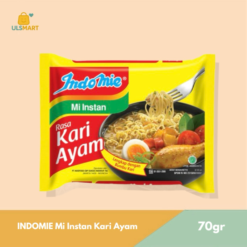 

INDOMIE Mi Instan Kari Ayam
