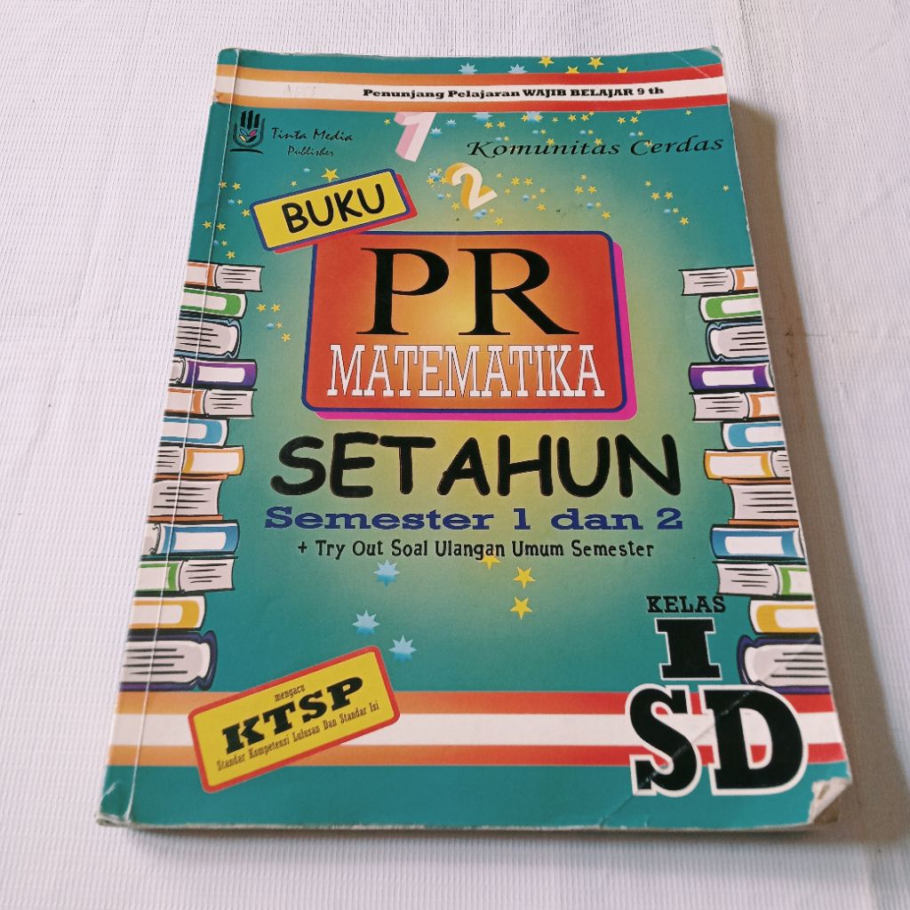 BUKU PR MATEMATIKA  SETAHUN KELAS 1 SD KTSP