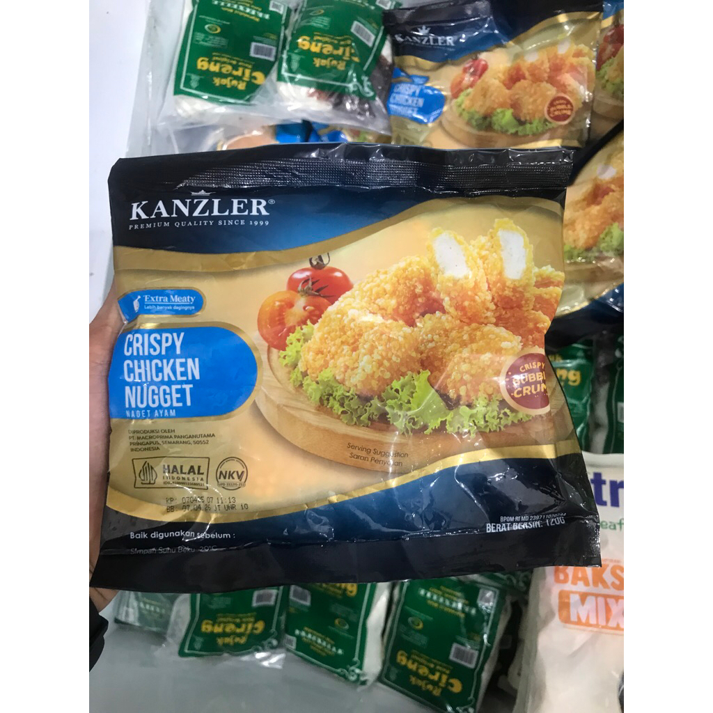 

KANZLER CRISPY NAGGET 120g
