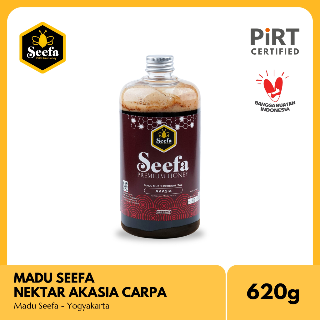 

Madu Akasia Murni Seefa Raw Honey 620 gram