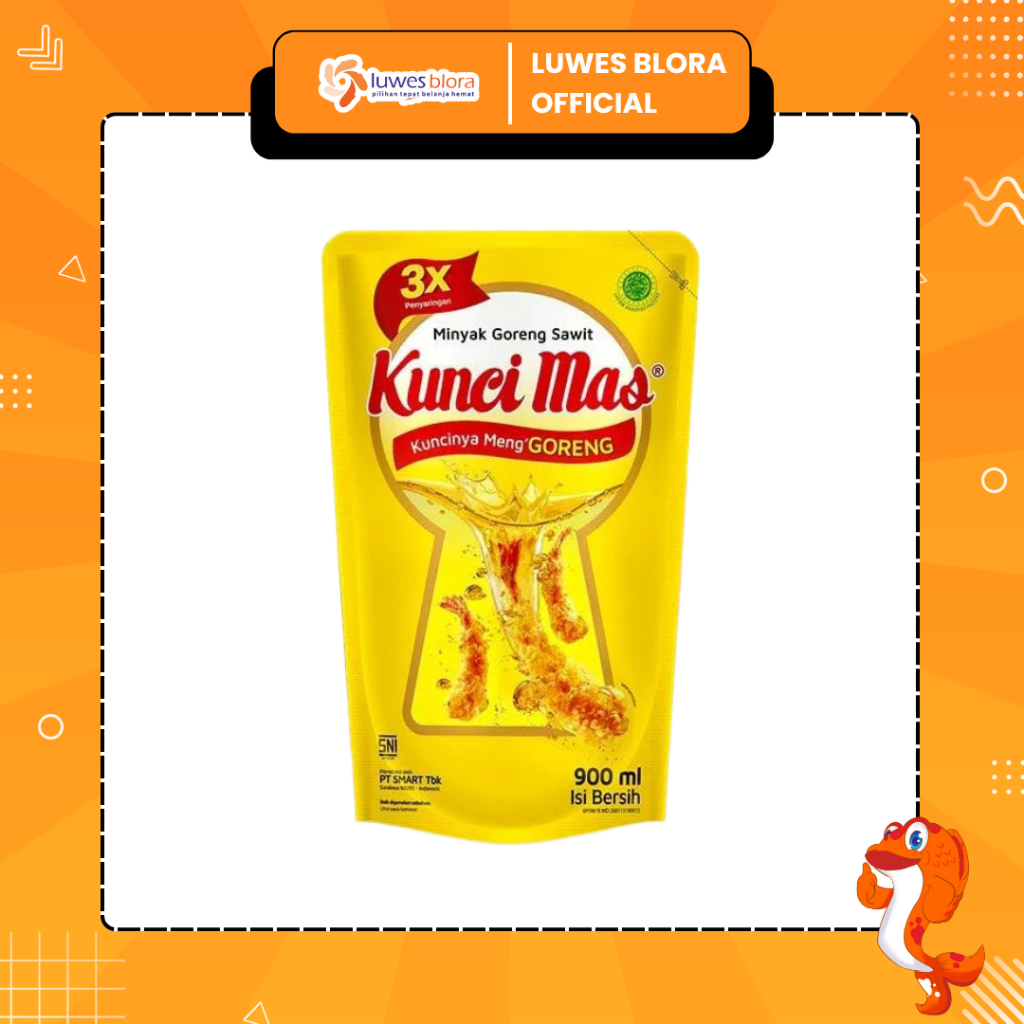

Minyak Goreng Kunci Mas 900ml