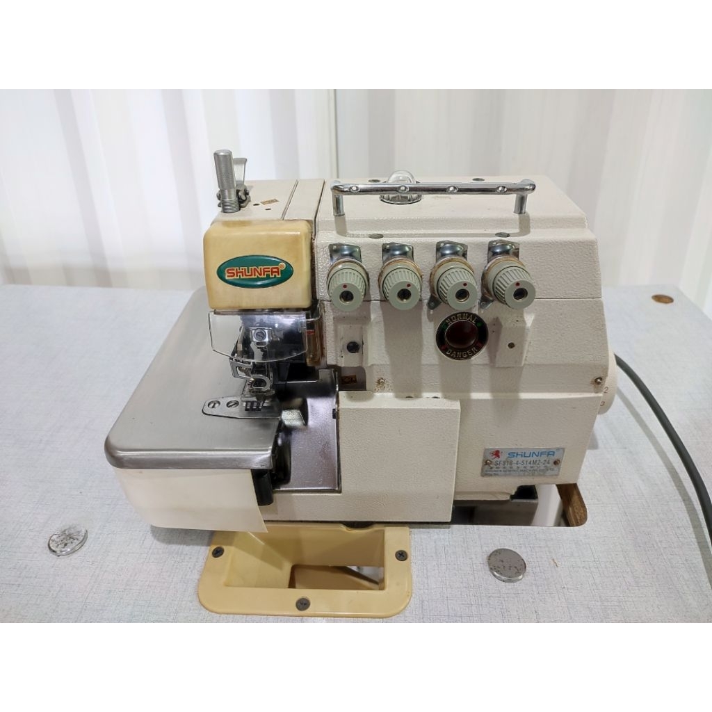 MESIN OBRAS 4 BENANG SHUNFA SF 747 SECOND